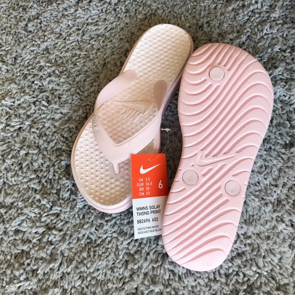 🆕🚺💟 Nike Solay Women’s Thong ▪️Pink 🌸 - Picture 2 of 7